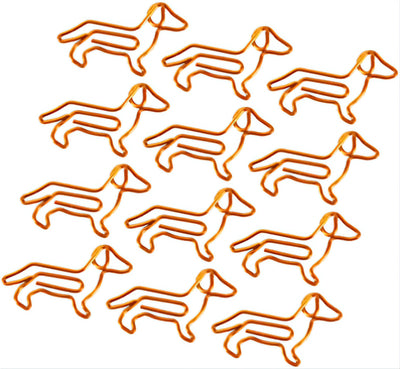 Cute dog shaped paper clips