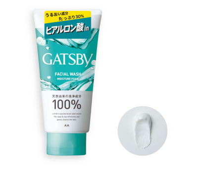Men's Gatsby Face Wash - Moisture Foam